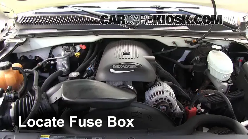 2004 Chevrolet Silverado 1500 LS 5.3L V8 FlexFuel Extended Cab Pickup (4 Door) Fuse (Engine)